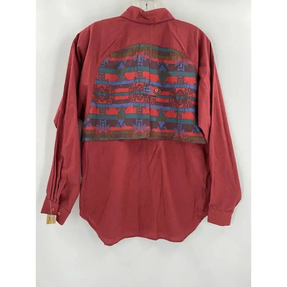 NWT Vintage Cricket by the Creek Women’s Button Up Shirt Rodeo Western LARGE - Picture 2 of 10